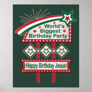 Affiche Le plus grand marquee de fête d'anniversaire au mo