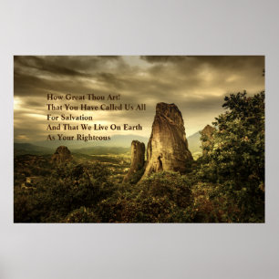 Affiche "Le plus grand miracle de Dieu est le salut" proph