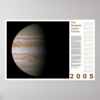 Affiche Le plus grand portrait de Jupiter : 2005