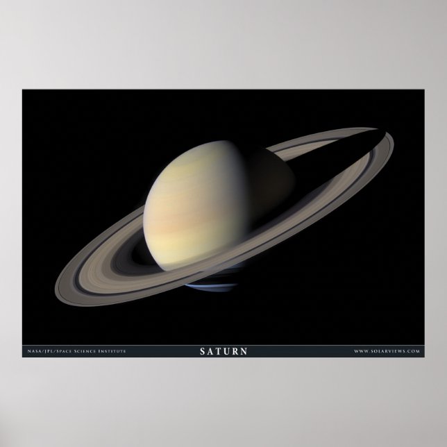 Affiche Le plus grand portrait Saturn (Devant)