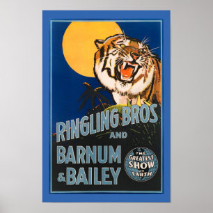 Affiche Le Plus Grand Spectacle Sur Terre - Ringling Broth