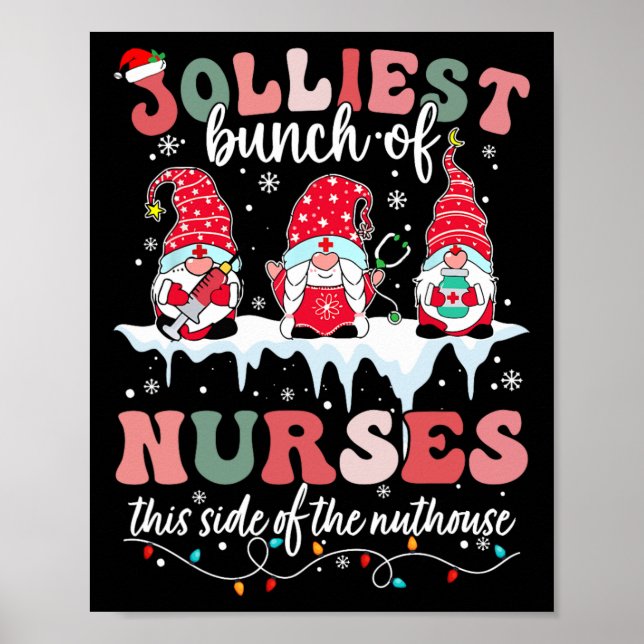 Affiche Le Plus Jolli Groupe D'Infirmières Ce Côté De La M (Devant)
