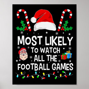 Affiche Le Plus Probable À Regarder Tous Les Jeux De Footb