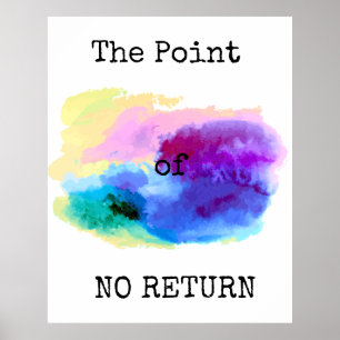 AFFICHE LE POINT DE NON-RETOUR