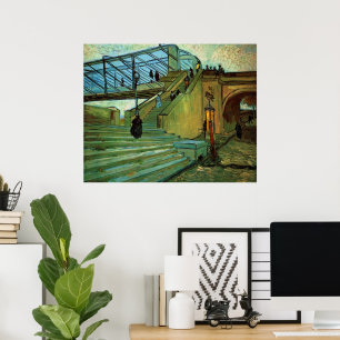 Affiche Le pont de Trinquetaille par Vincent van Gogh