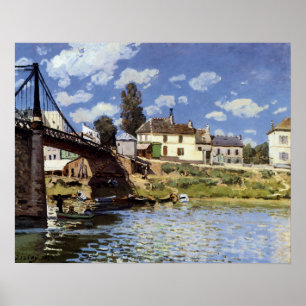Affiche Le pont de Villeneuve-la-Garenne