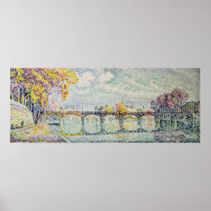 Affiche Le pont des Arts, 1928