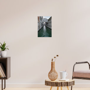 Affiche Le Pont des Soupirs Venise Italie