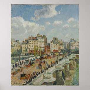 Affiche Le Pont-Neuf - Camille Pissarro - 1902
