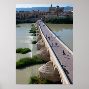 Affiche Le Pont Véritable Espagne-Cordoue Romaine