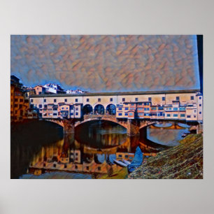 Affiche Le Ponte Vecchio
