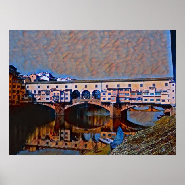 Affiche Le Ponte Vecchio (Devant)