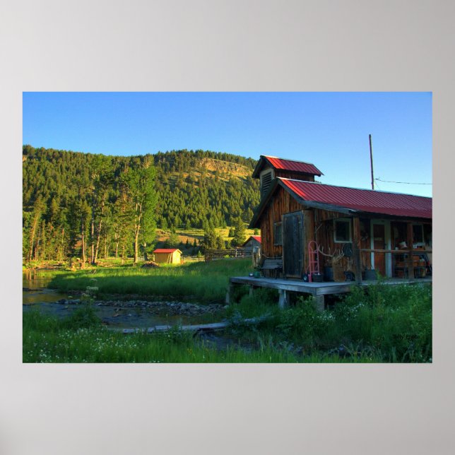 Affiche Le Porche arrière (Devant)