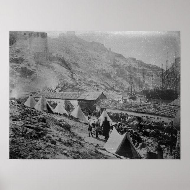 Affiche Le port de Balaklava (Devant)