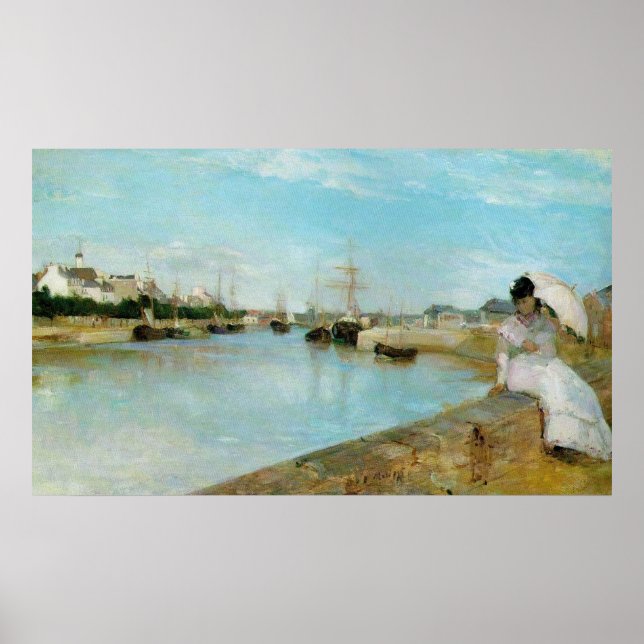 Affiche Le port de Lorient (Devant)