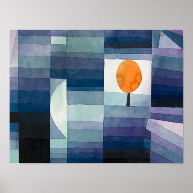 Affiche Le Porte-monnaie d'automne | Paul Klee | (Devant)