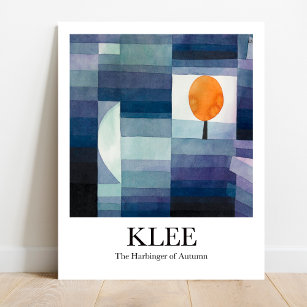 Affiche Le Porte-monnaie de l'automne par Paul Klee
