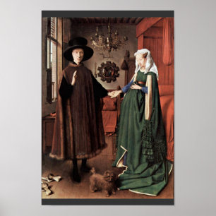 Affiche Le Portrait Arnolfini Le Mariage Arnolfini Par J