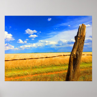 Affiche Le poste de clôture