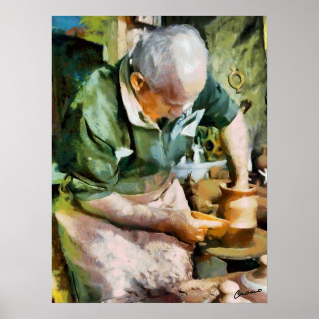 Affiche Le potier (Devant)
