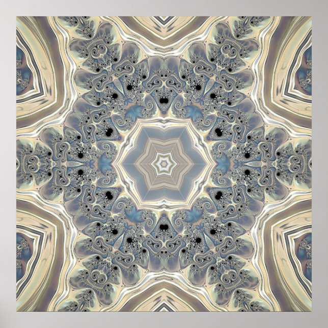 Affiche Le pouls d'un rêve fractal  (Devant)