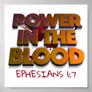 Affiche Le pouvoir chrétien dans le message de salut du sa