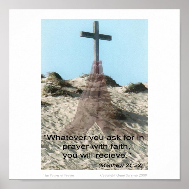 Affiche Le pouvoir de la prière (Devant)