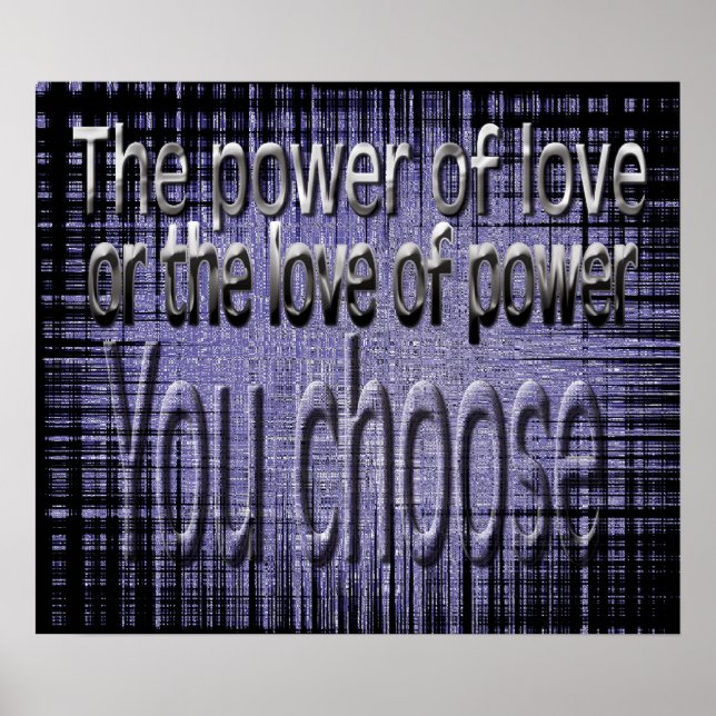 Affiche Le pouvoir de l'amour (Devant)