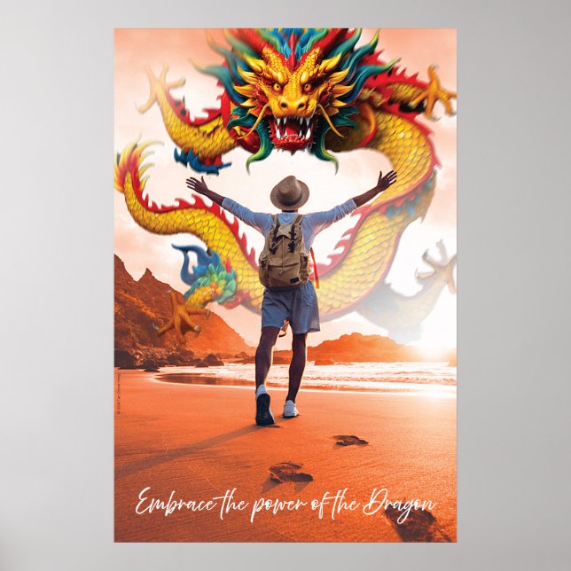 Affiche Le pouvoir du dragon (Devant)