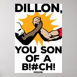 Affiche Le Prédateur Dillon, Fils D'Un