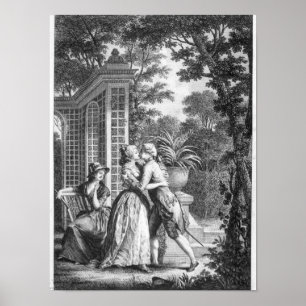 Affiche Le premier baiser d'amour