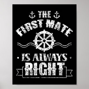 Affiche Le Premier Officier a Toujours Raison Navire Batea