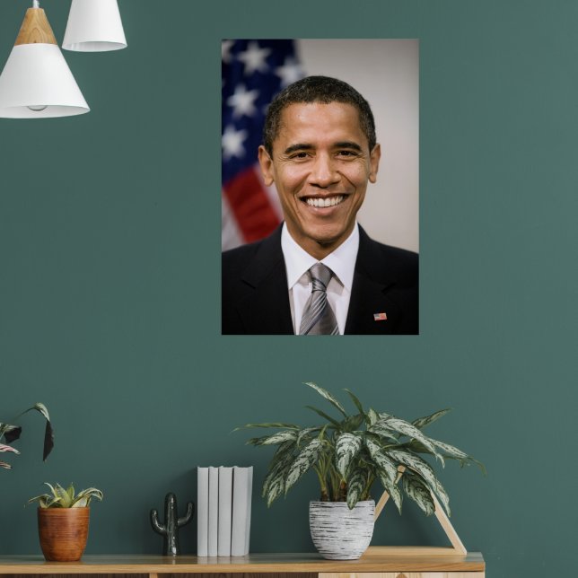 Affiche Le président américain élu Barack Obama (Salon 1)