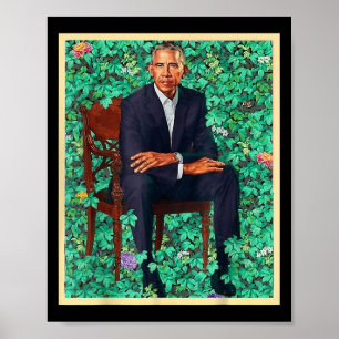 Affiche Le président Barack Obama 2028 Portrait Patriotiqu