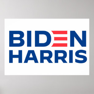 Affiche Le Président Biden Harris 2020