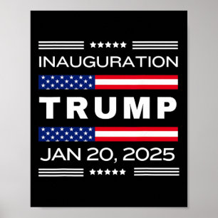 Affiche Le Président Donald J. Trump Jour de l'investiture
