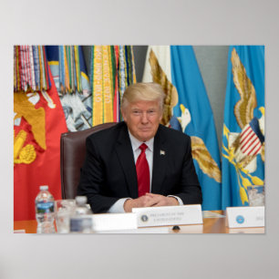 Affiche Le président Donald Trump