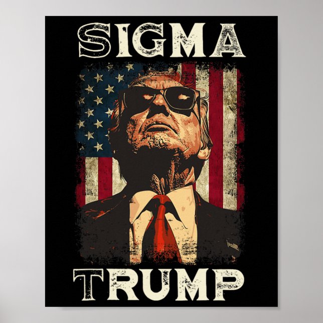 Affiche Le président Donald Trump - Sigma Trump (Devant)
