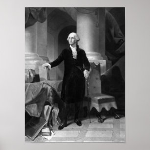 Affiche Le Président George Washington