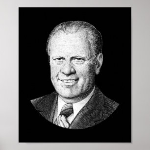 Affiche Le président Gerald Ford Graphic