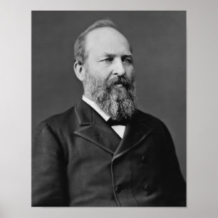 Affiche Le Président James Garfield