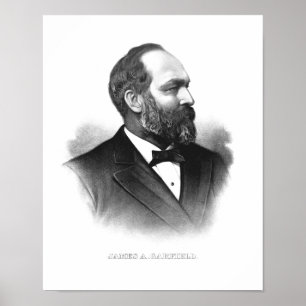 Affiche Le Président James Garfield