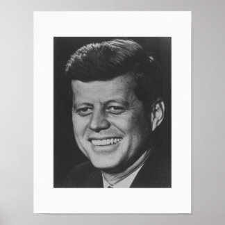 Affiche Le président John F. Kennedy