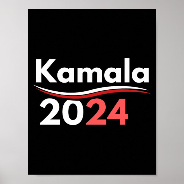 Affiche le président kamala harris, le président harris (Devant)