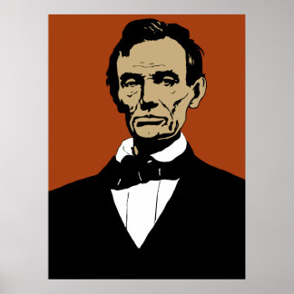 Affiche Le président Lincoln