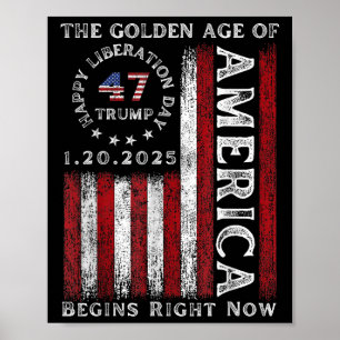 Affiche Le Président Trump déclare la Journée de libératio