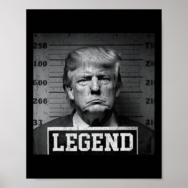 Affiche Le président Trump frappe de plein fouet (Devant)