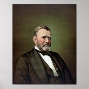 Affiche Le Président Ulysses Grant
