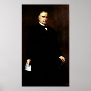 Affiche Le président William McKinley Peinture