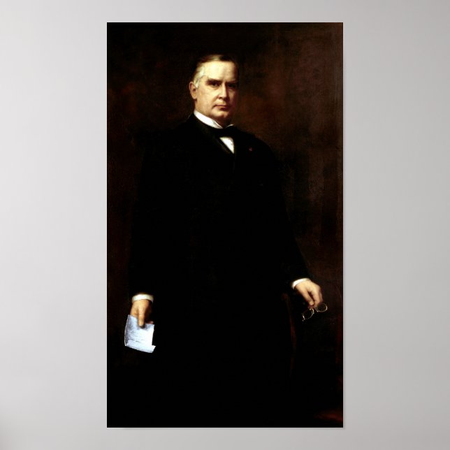 Affiche Le président William McKinley Peinture (Devant)